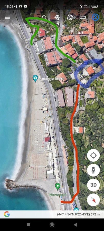 Una Finestra Sul Mare Monolocale Apartment Берджеджи Екстериор снимка